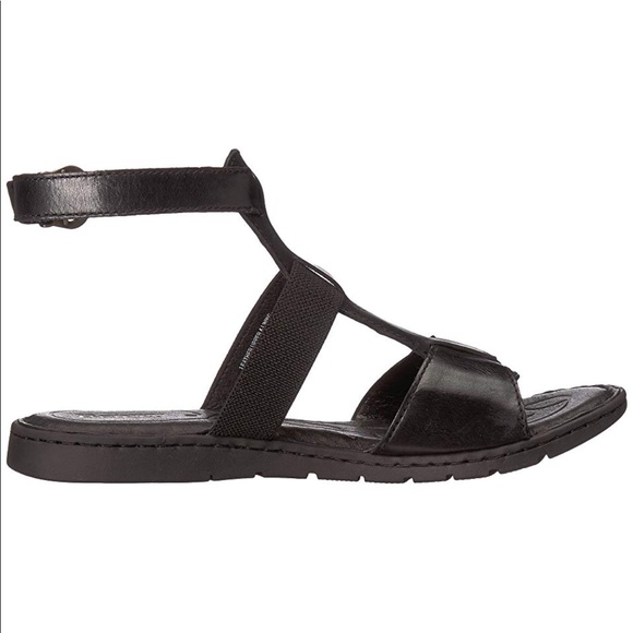 NIB Battle Born FullGrain Leather Gladiator Sandal - Picture 2 of 8